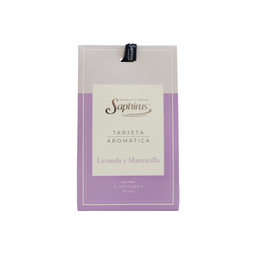 [TA-01] Tarjeta Aromatica LAVANDA Y MANZANILLA x 3 un.
